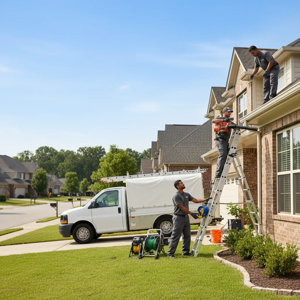 Home Gutter Service in Anderson, TX near me